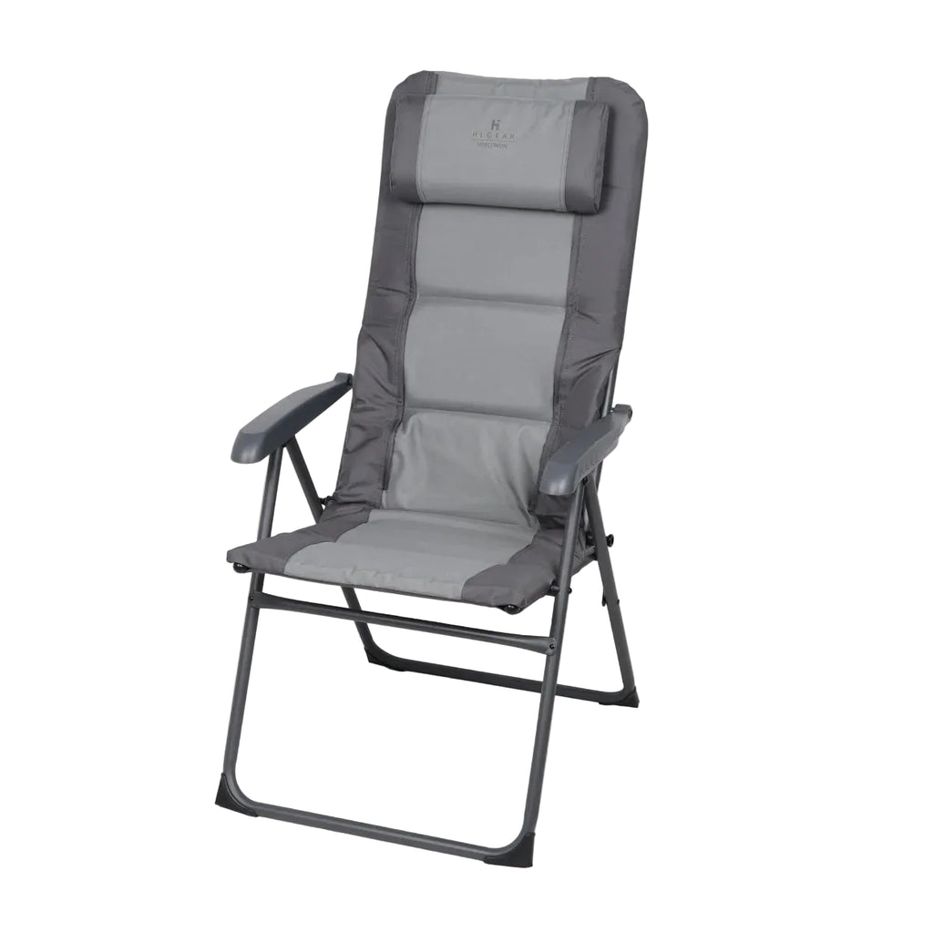 Wisconsin Folding Camping Chair - Grey