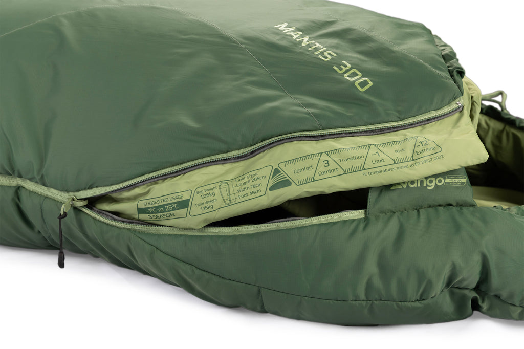 Mantis 300 Sleeping Bag - Green