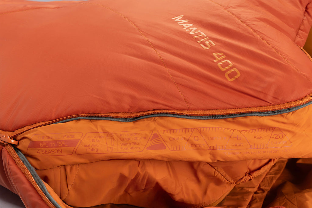 Mantis 400 Sleeping Bag - Red