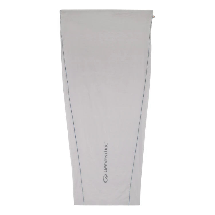 Cotton Mummy Sleeping Bag Liner - Grey