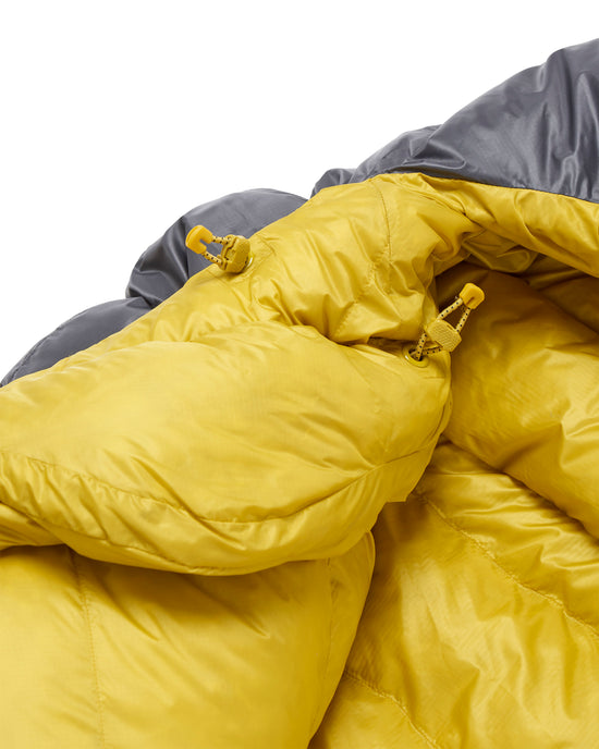 Neutrino -12°C Down Sleeping Bag - Yellow / Grey