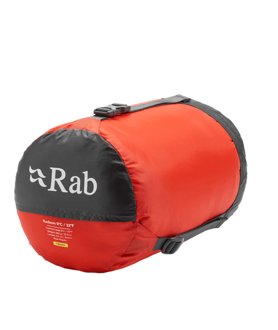 Radeon 0°C Sleeping Bag - Grey/Green