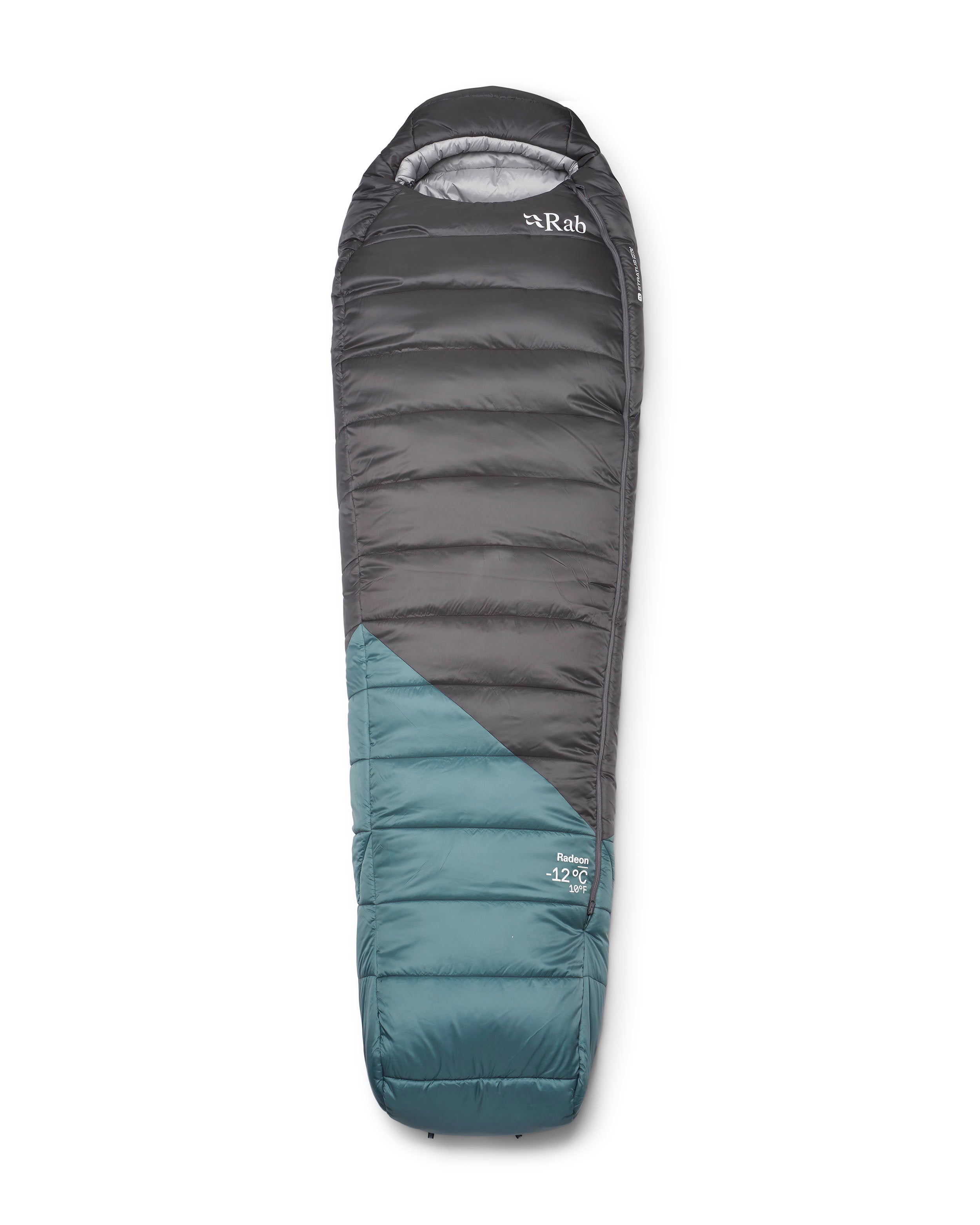 Radeon -12°C Sleeping Bag - Green / Grey