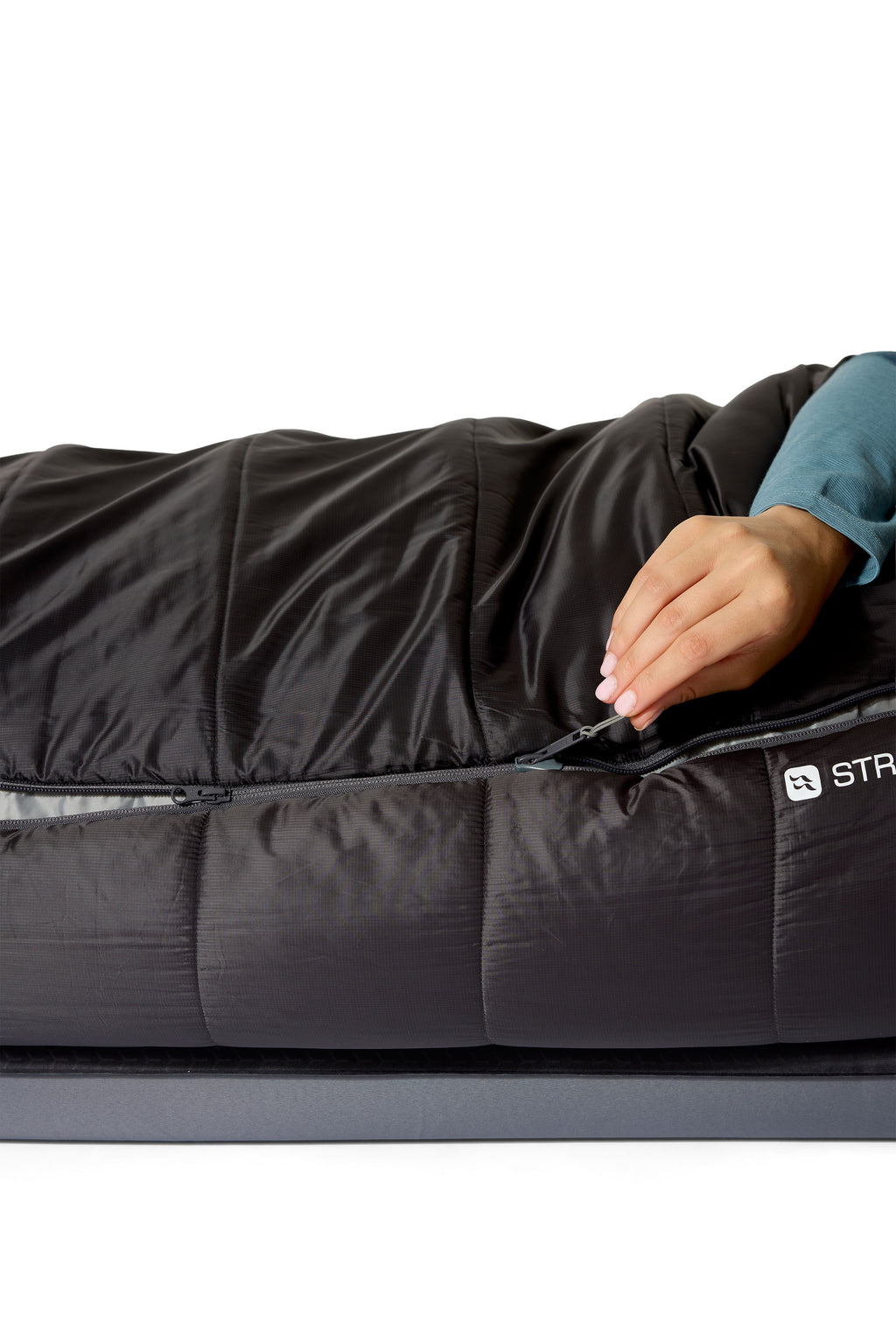 Women's Radeon -12°C Sleeping Bag - Green / Grey