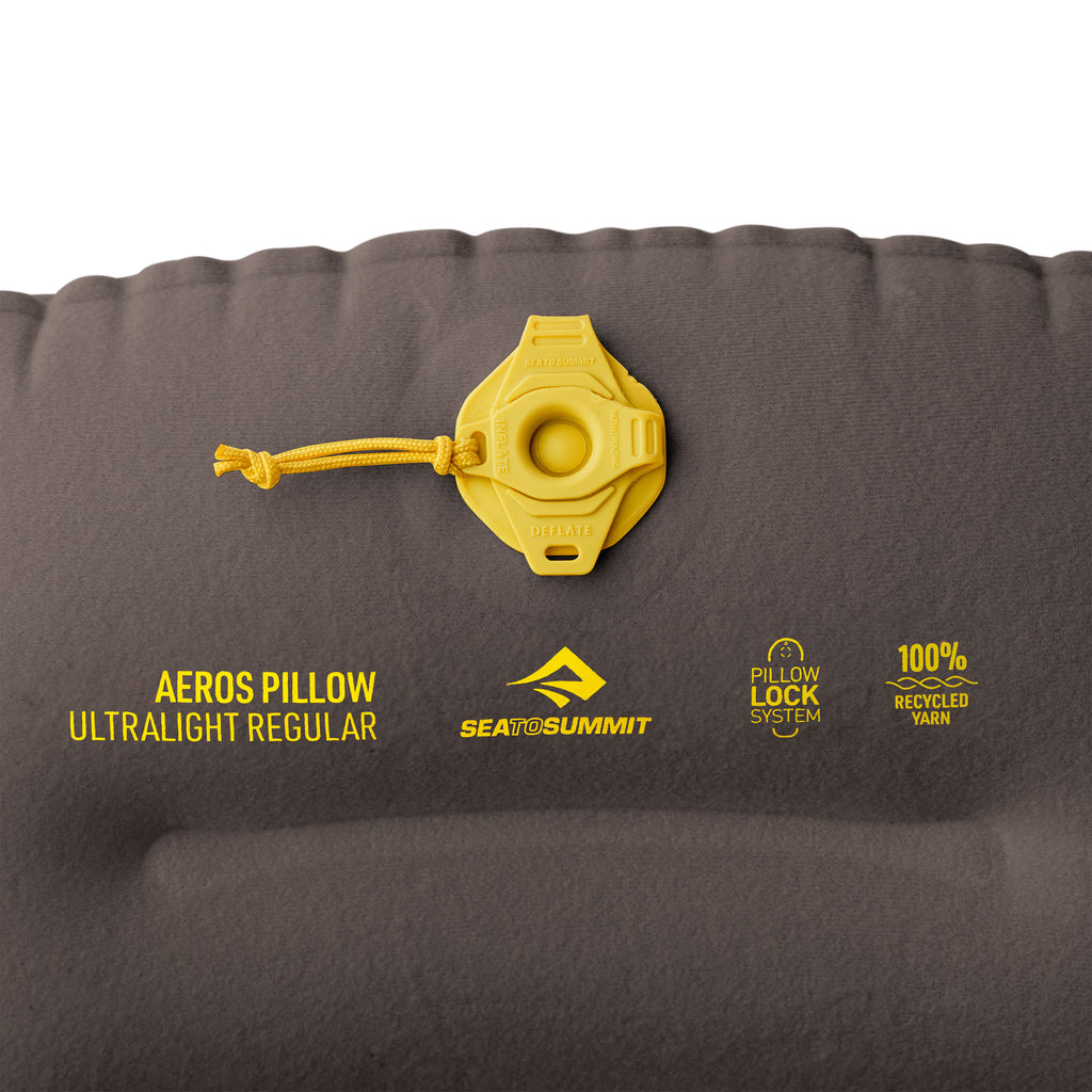 Aeros Ultralight Pillow - Regular - Grey