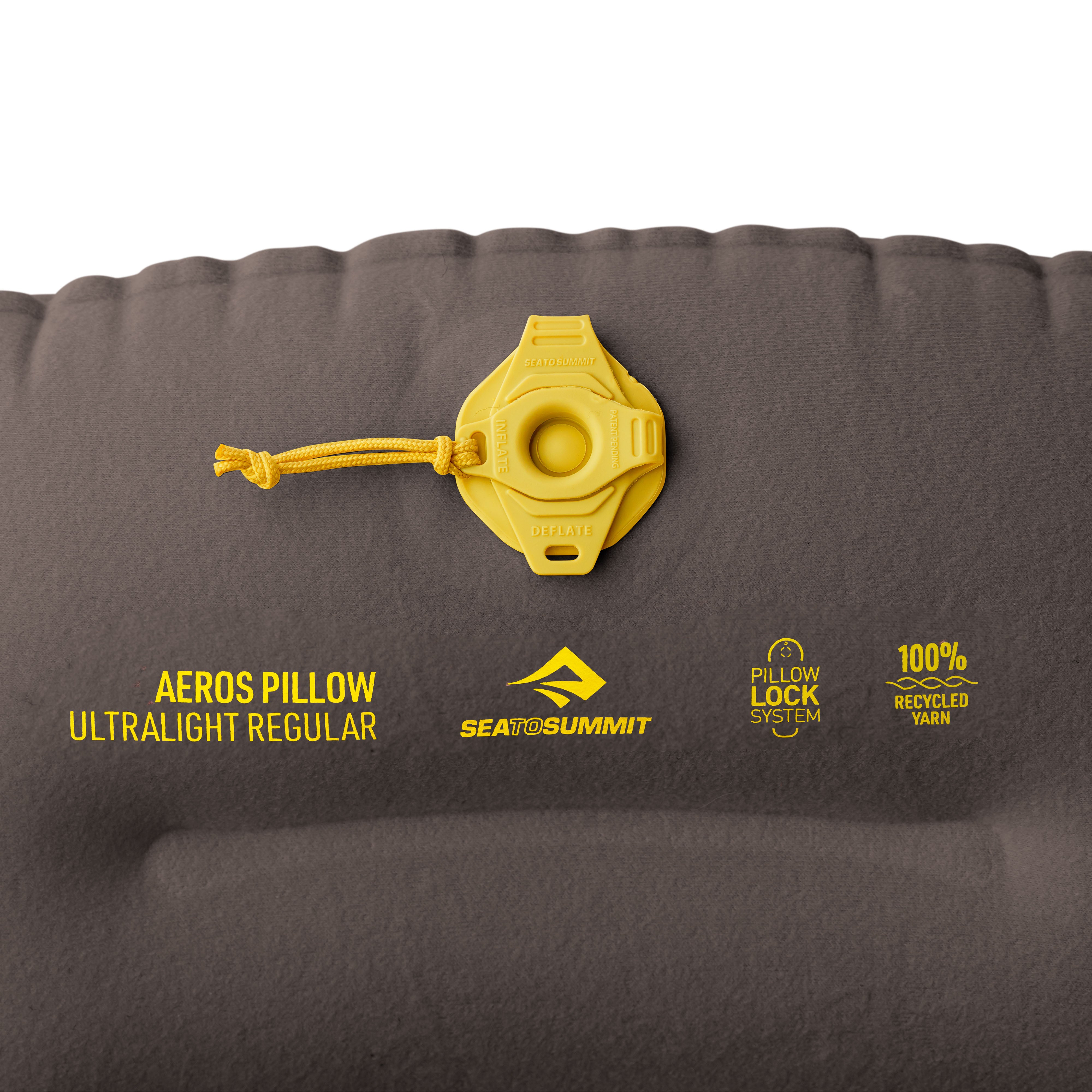 Aeros Ultralight Pillow - Regular - Grey