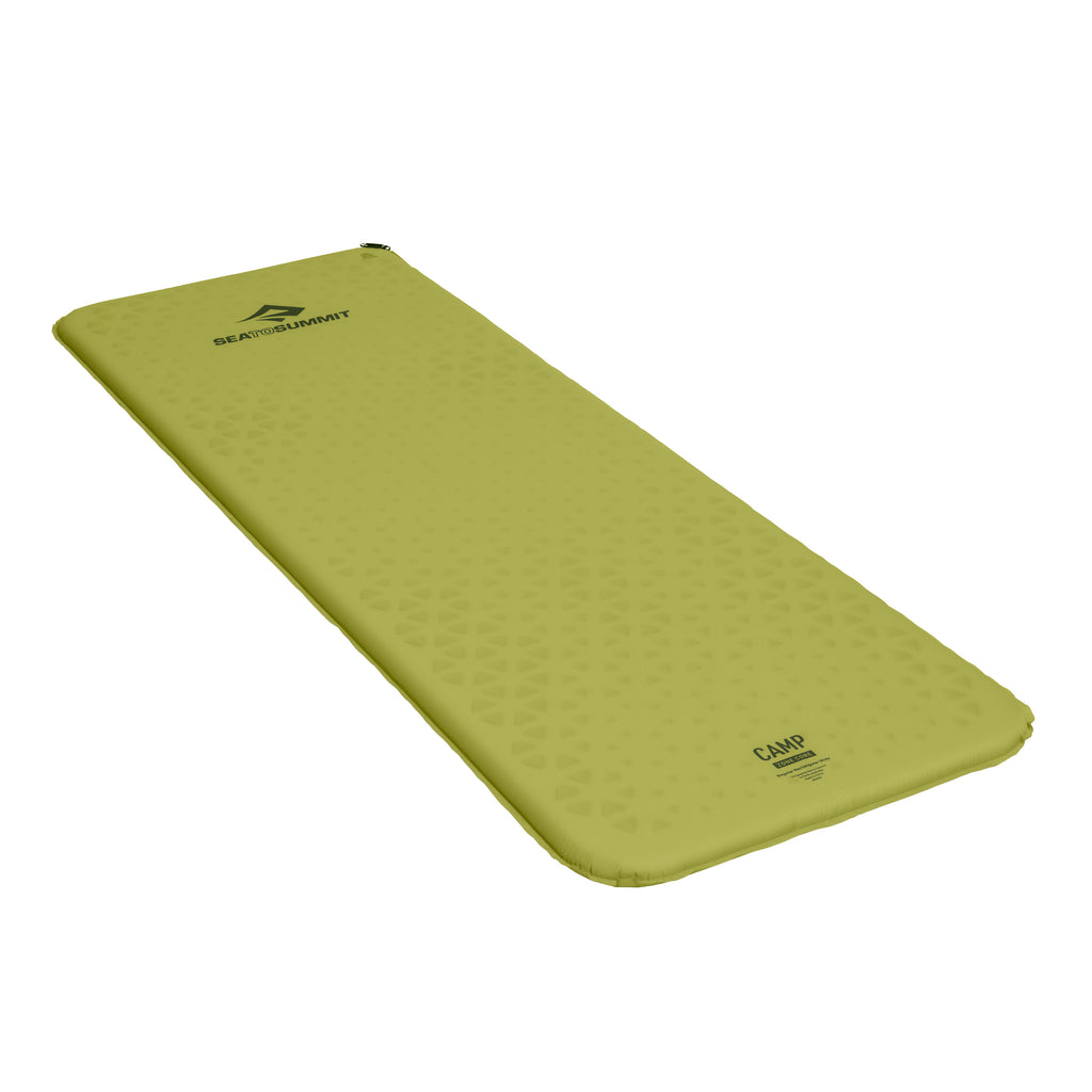 Self Inflating Camp Sleeping Mat Wide - Green
