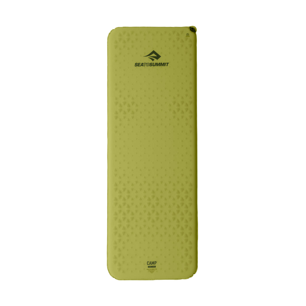 Self Inflating Camp Sleeping Mat Wide - Green