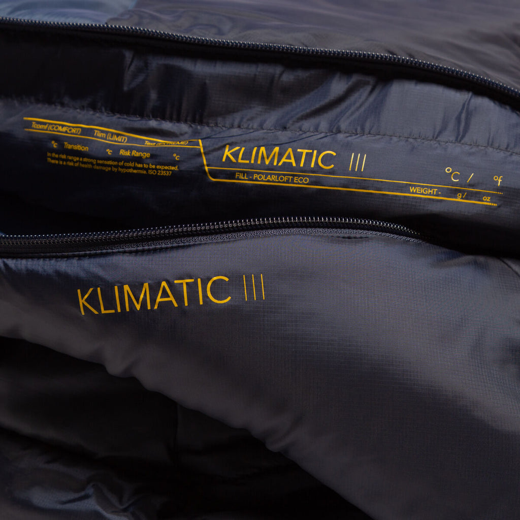 Klimatic 3 Sleeping Bag - Navy