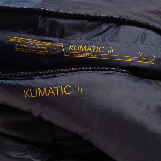 Klimatic 3 Sleeping Bag - Navy