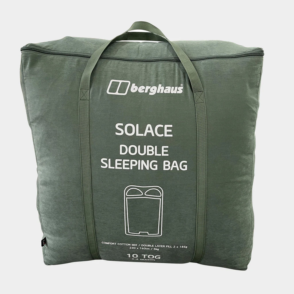 Solace Double Sleeping Bag - Green