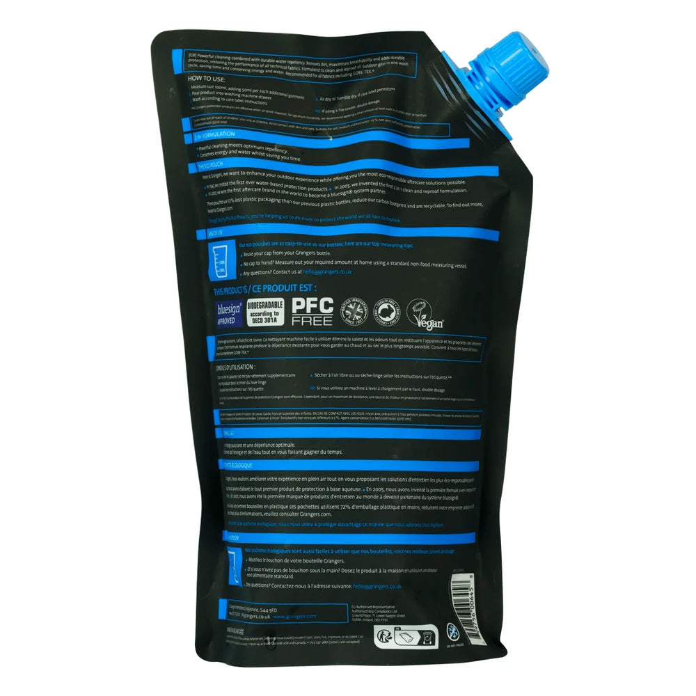 Wash + Repel Clothing 2 in 1 Eco Pouch – 1L