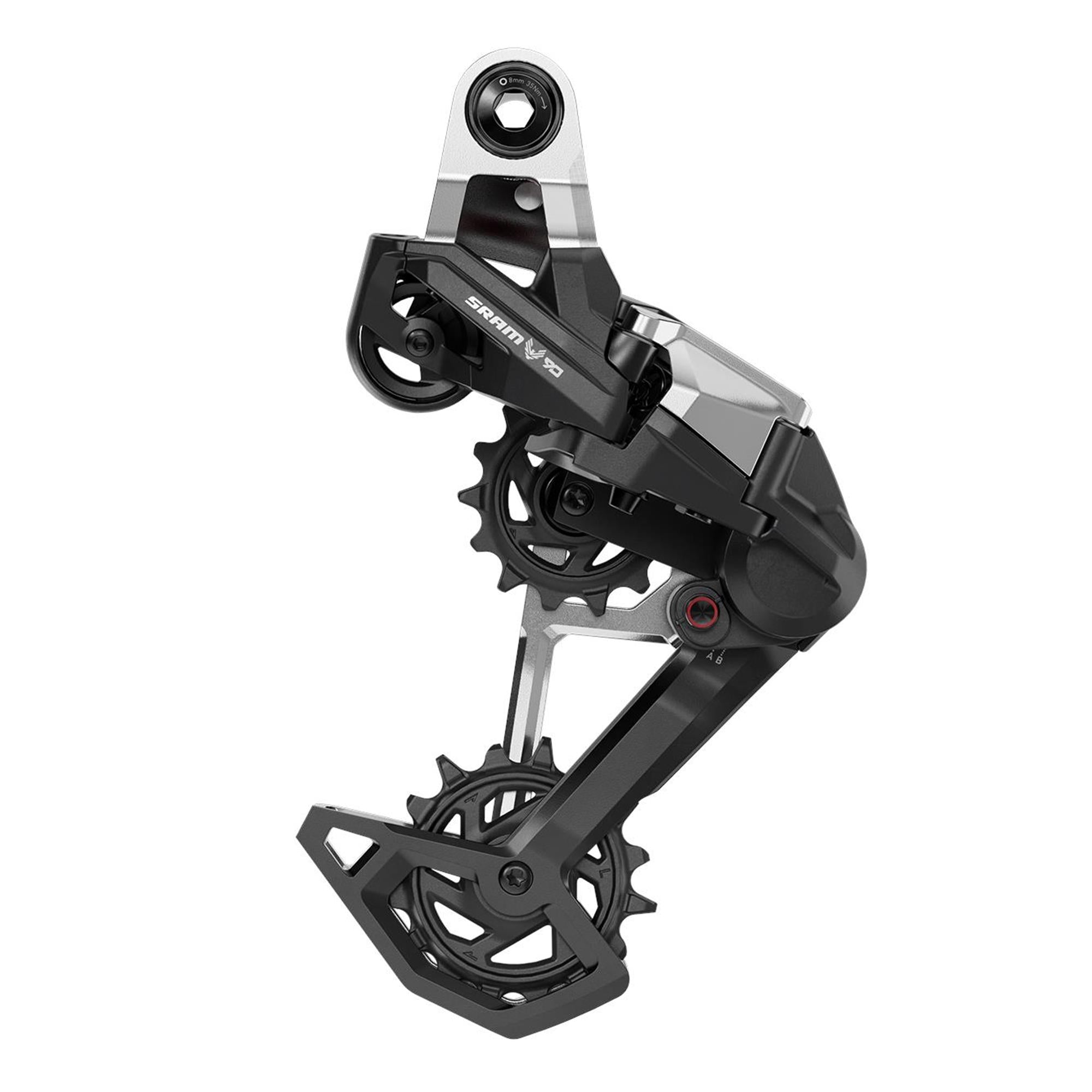 Rear Derailleur Eagle 90 T-Type 12 Speed Max 52T - Black