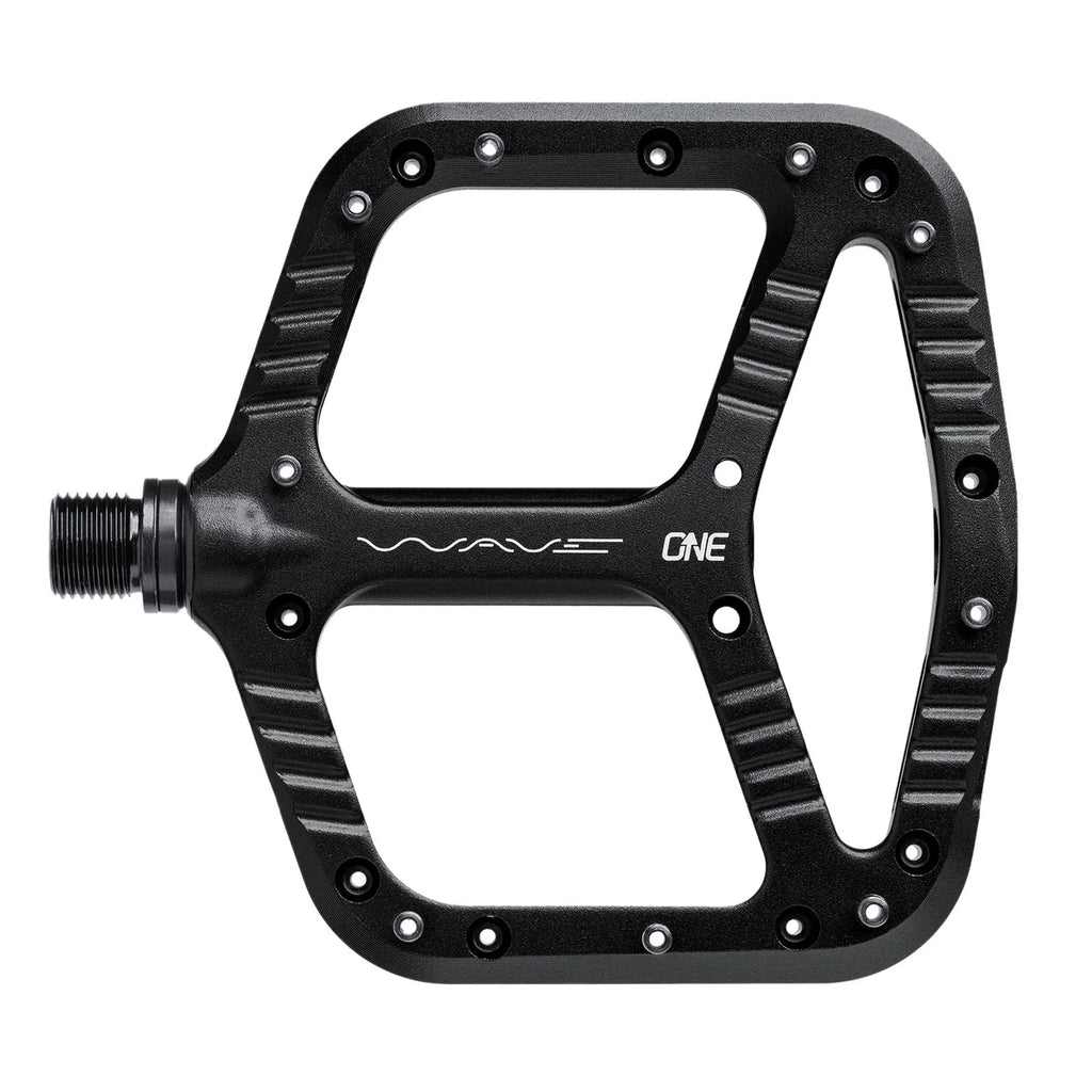Aluminium Wave Pedals - Black