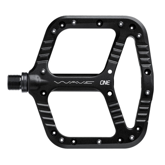 Aluminium Wave Pedals - Black
