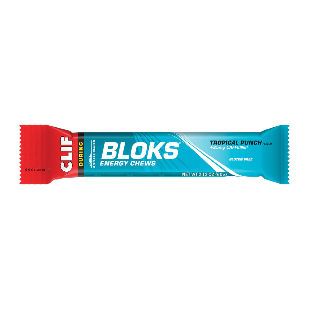 Shot Blok Energy Chew with Caffeine - Tropical Punch
