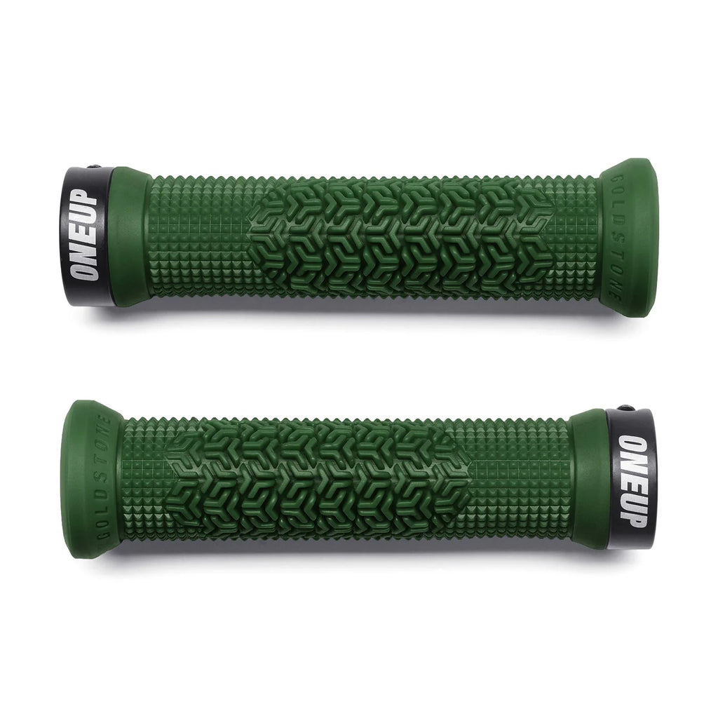 Goldstone Lock On Grips - Green