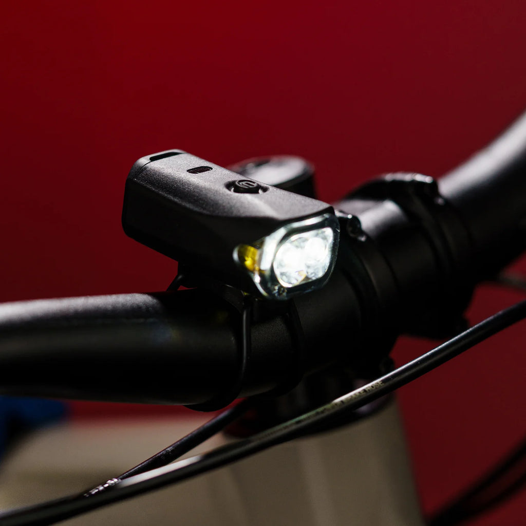 KTV Drive 300+ Front Bike Light - Black