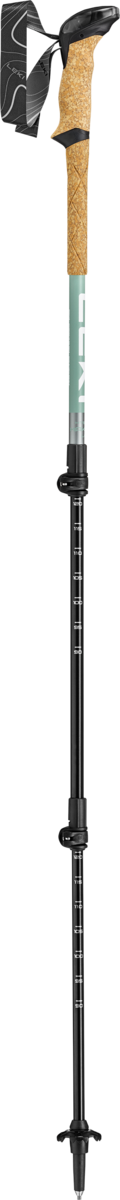 Makalu Lite Compact Walking Poles - Green