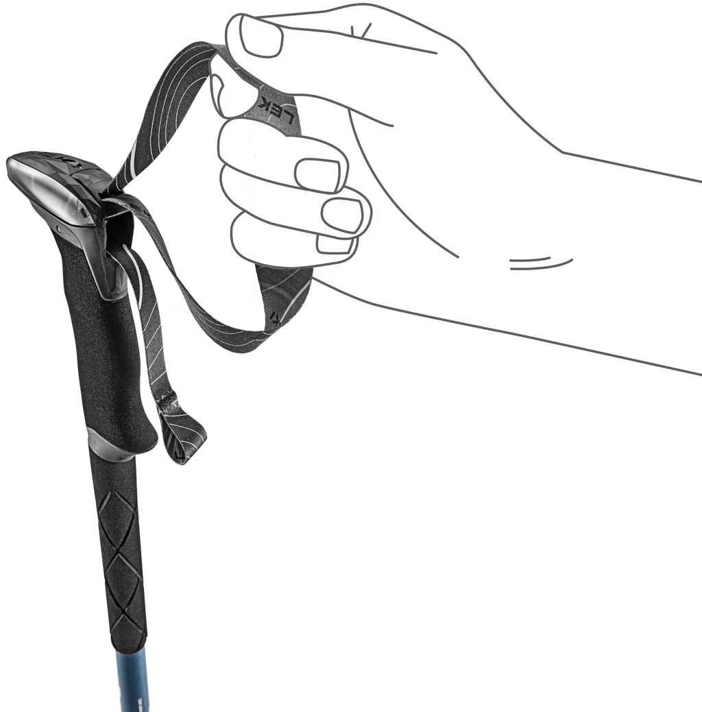 Makalu Walking Poles - Blue