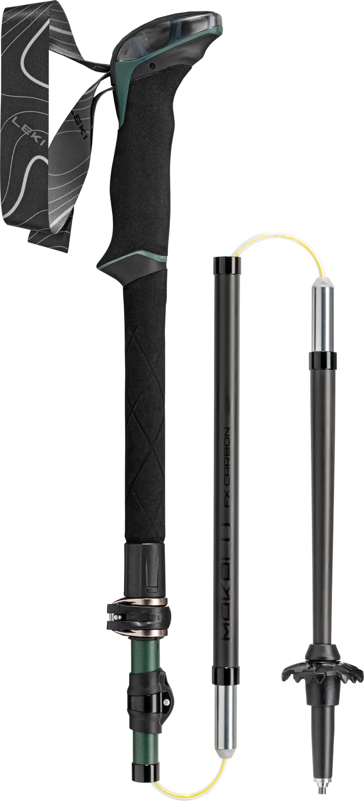 Makalu FX Carbon Walking Poles - Grey