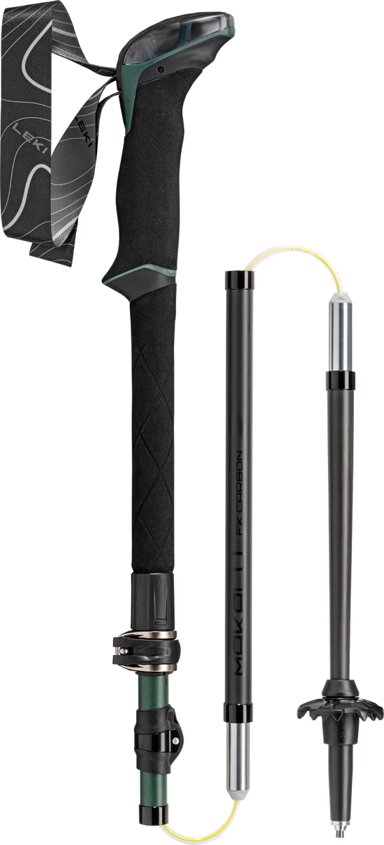 Makalu FX Carbon Walking Poles - Grey