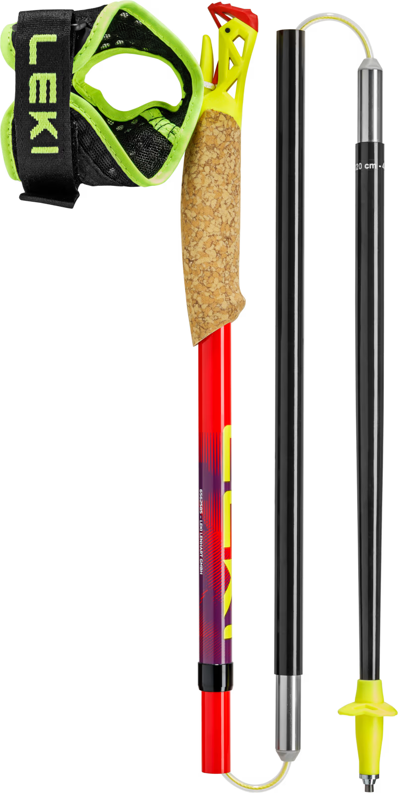 Ultra Trail FX One Trail Running Poles - Red