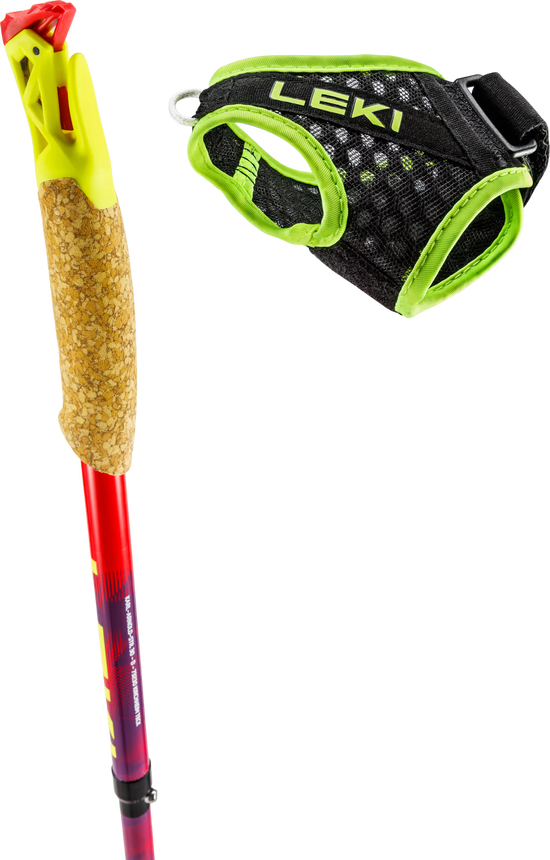 Ultra Trail FX One Trail Running Poles - Red