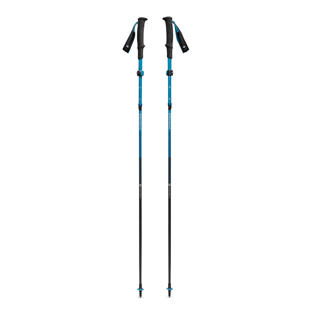 Distance Carbon FLZ Poles - Blue