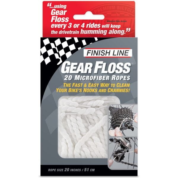 Gear Floss Microfiber Ropes - Pack of 20