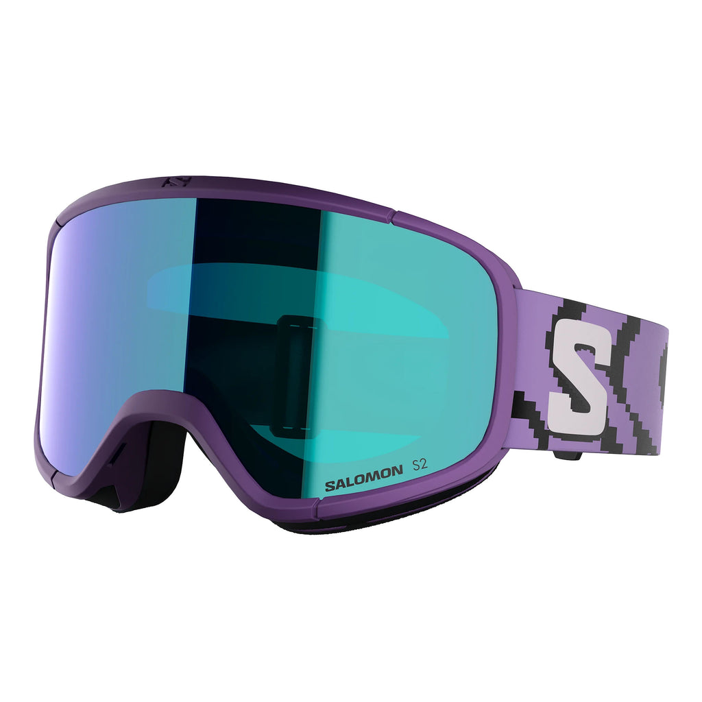 Kids’ Lumi Ski Goggles – Purple