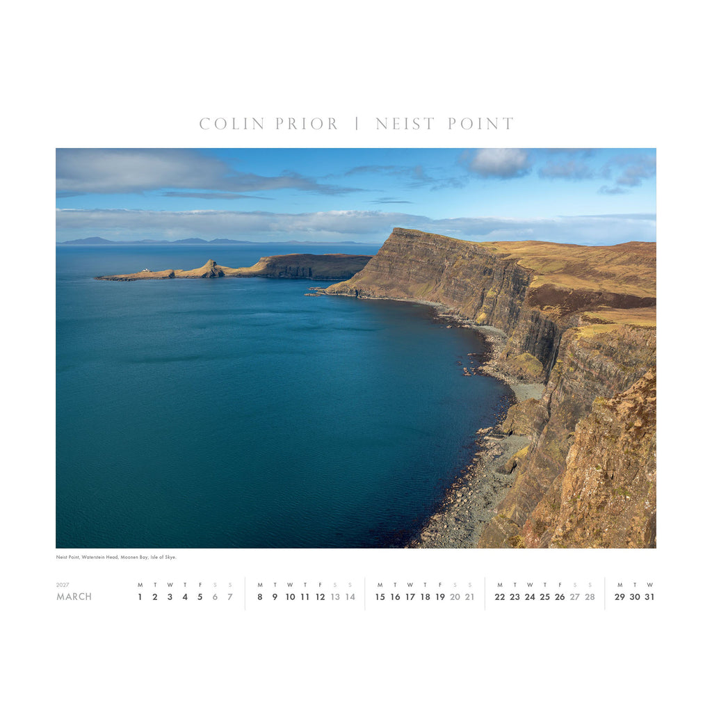 Scotland Wall 2026 Calendar