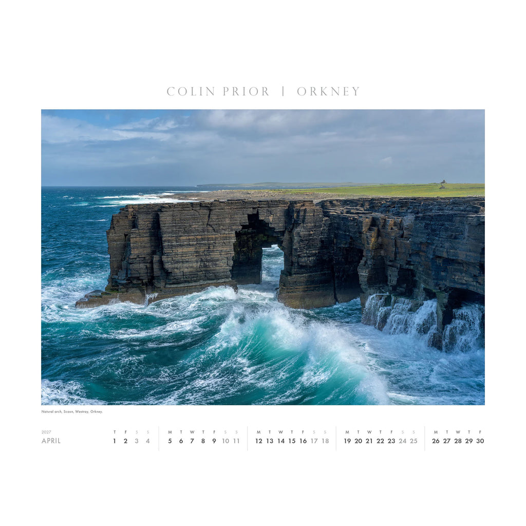 Scotland Wall 2026 Calendar
