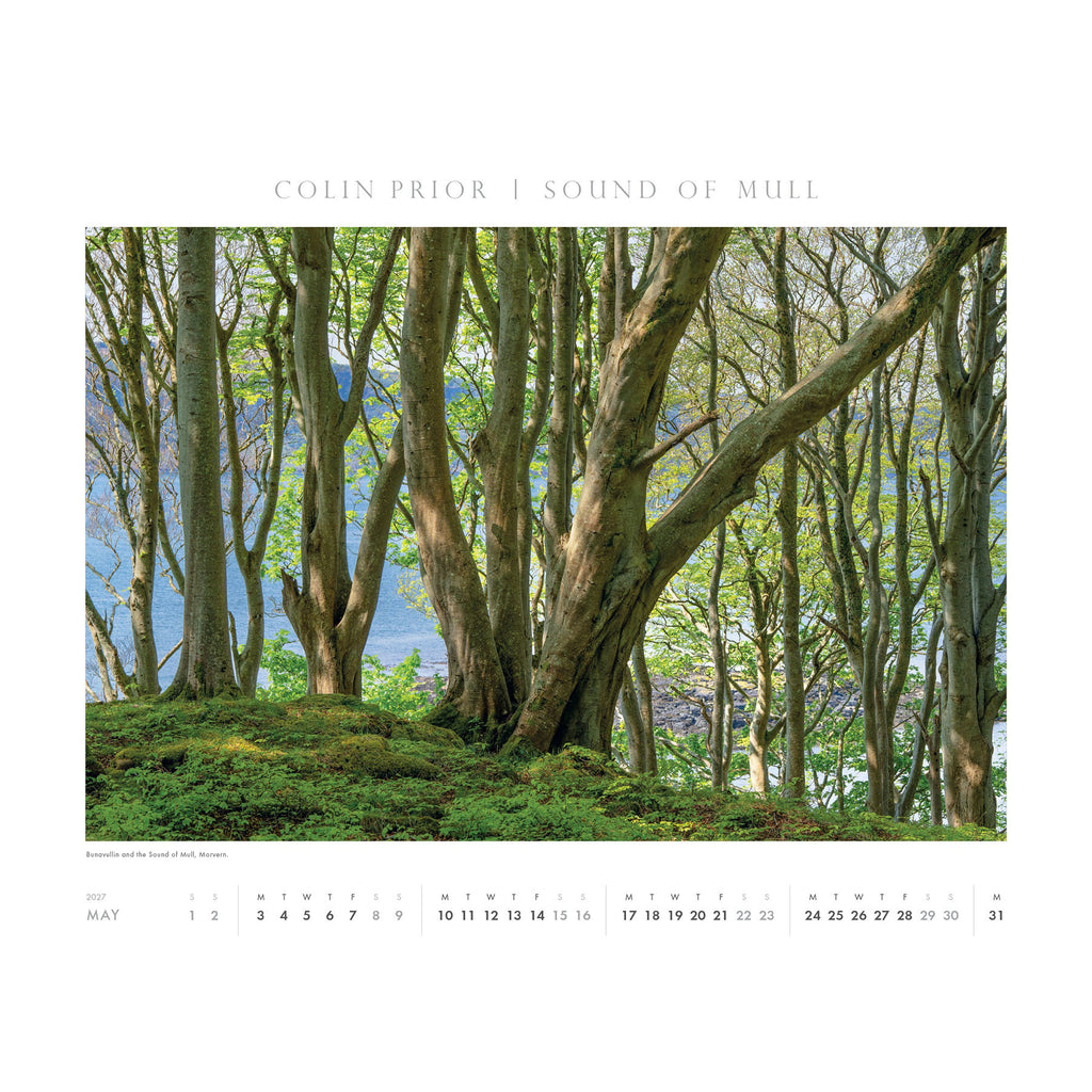 Scotland Wall 2026 Calendar
