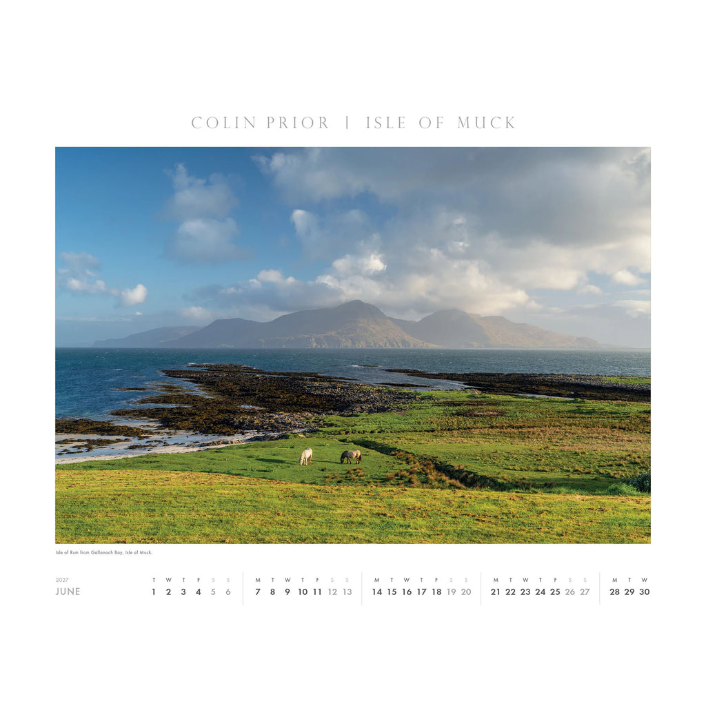 Scotland Wall 2026 Calendar