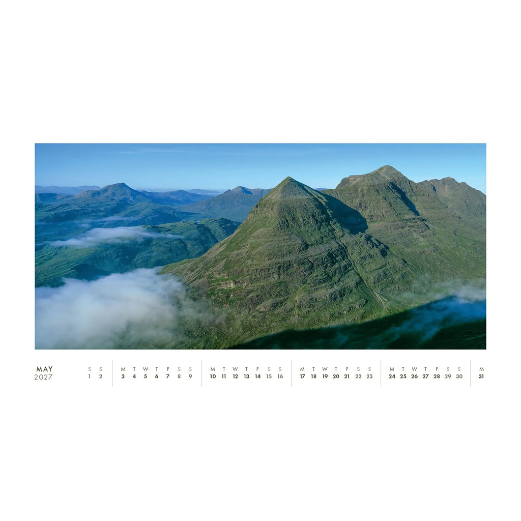 Scotland Desk 2027 Calendar