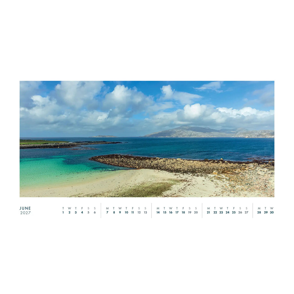 Scotland Desk 2027 Calendar