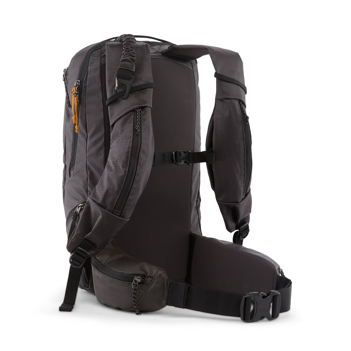 SnowDrifter 20L Ski Backpack - Black / Orange