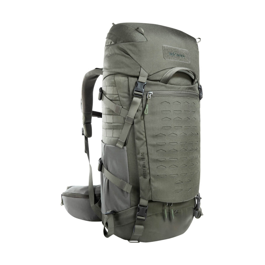 Pyrox 45+10L Bushcraft Backpack - Green