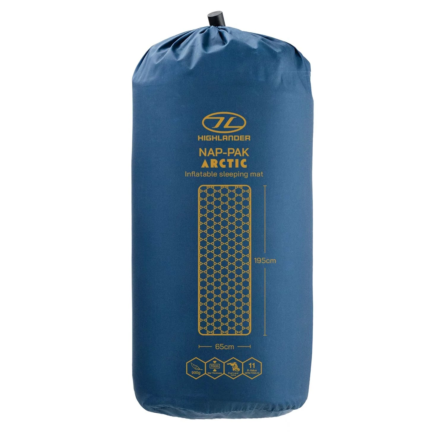 Nap-Pak Arctic R11 Inflatable Sleeping Mat - Blue