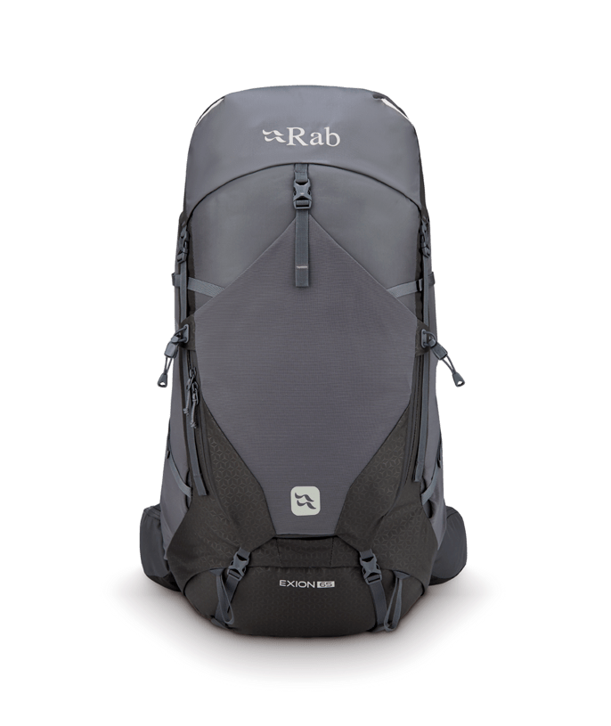 Exion 65L Hiking Pack - Grey