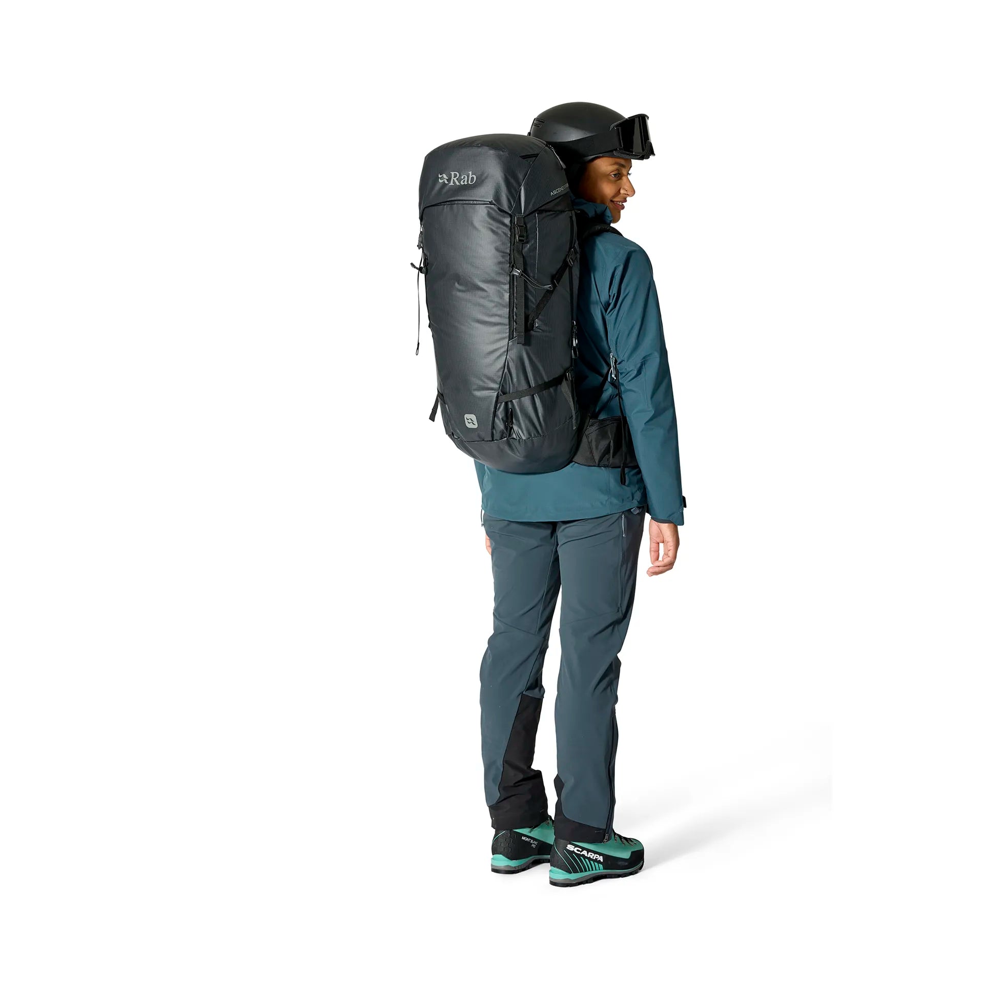 Ascendor 45L Mountaineering Pack - Black