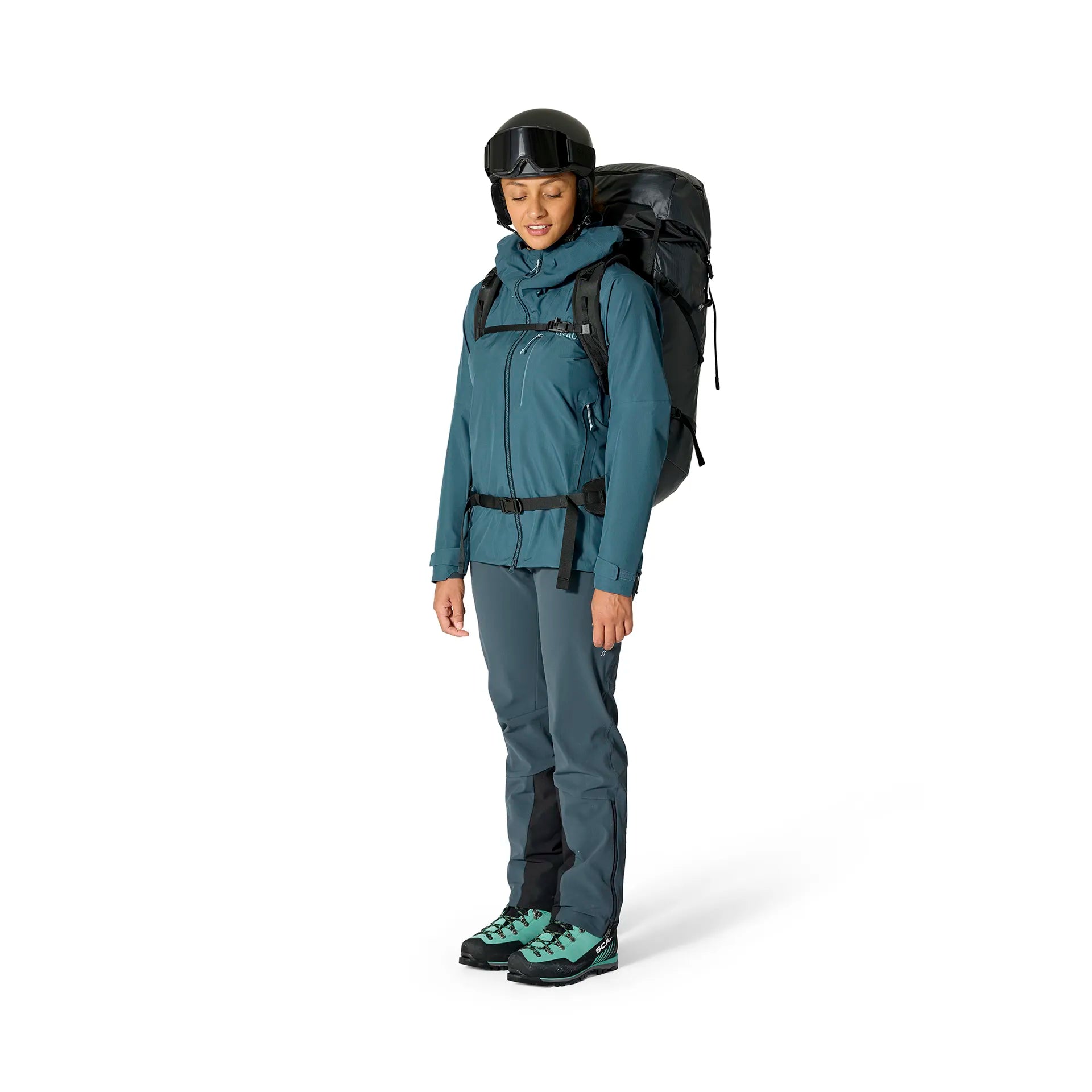 Ascendor 45L Mountaineering Pack - Black