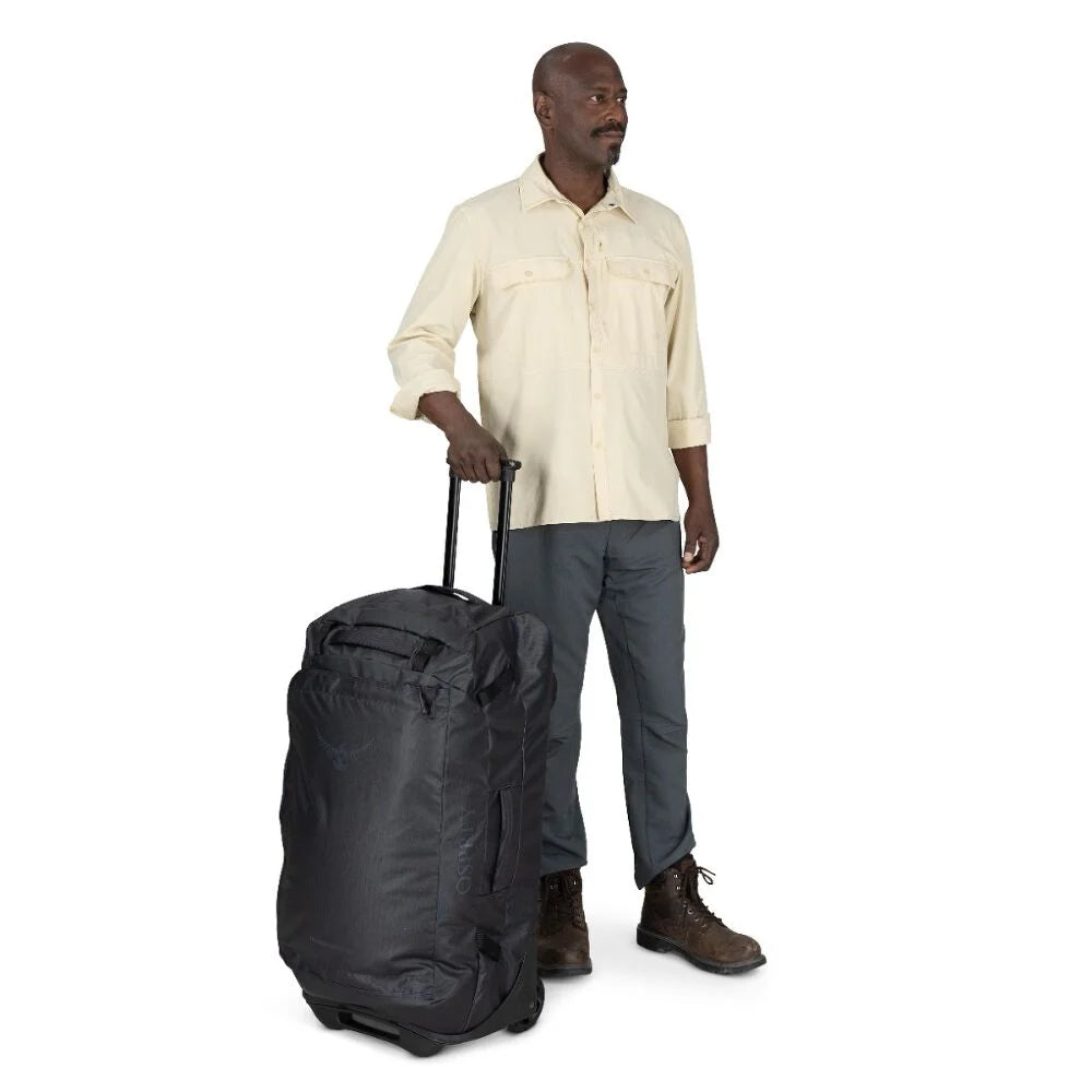 Rolling Transporter 90L Wheeled Duffel Bag - Black