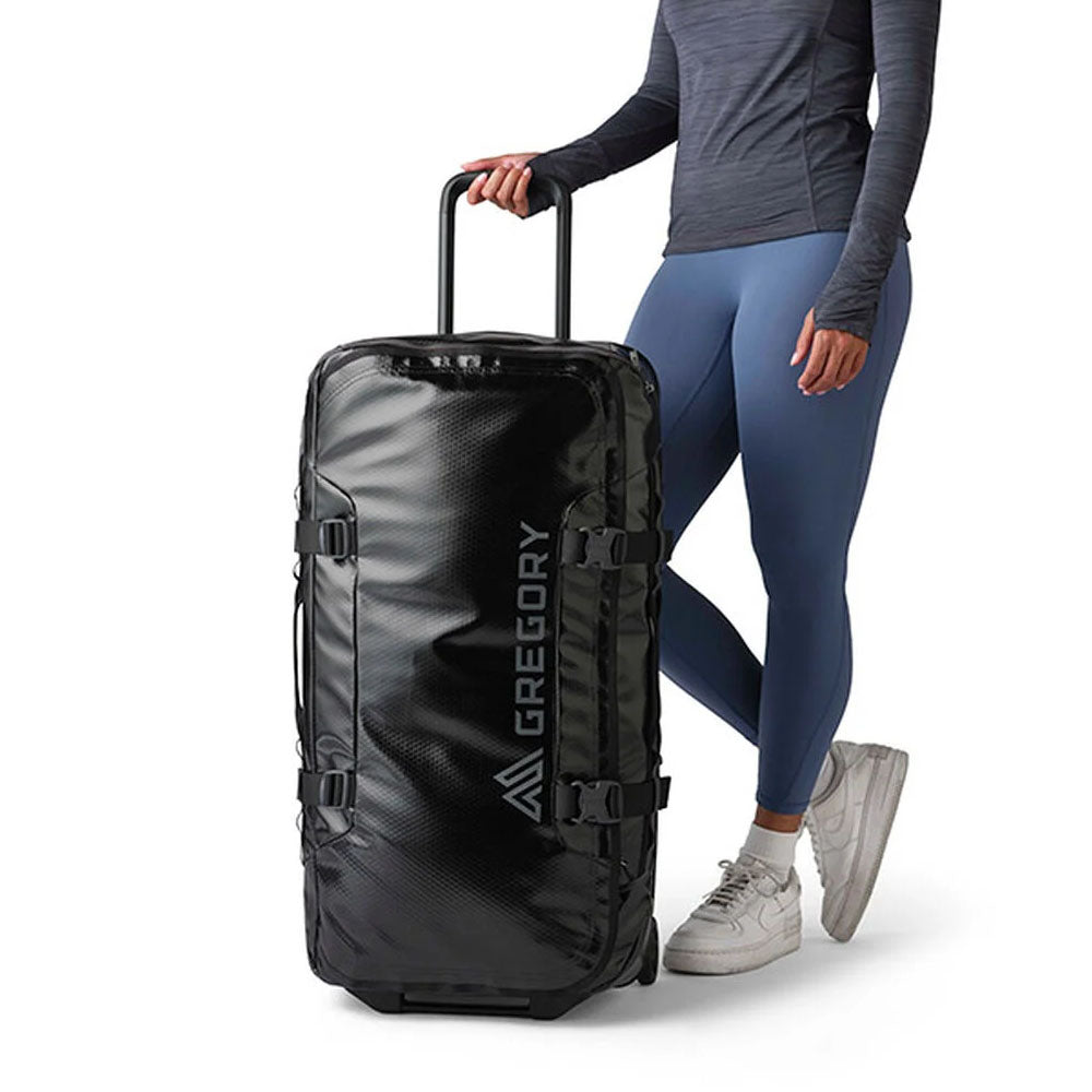 Alpaca 100L Wheeled Duffel - Black