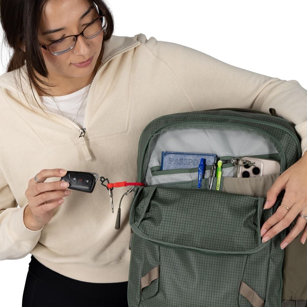 Transporter™ 26+6 Expandable Travel Backpack - Green