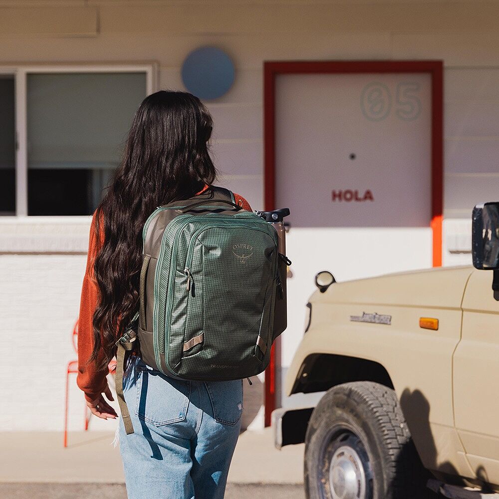 Transporter™ 26+6 Expandable Travel Backpack - Green