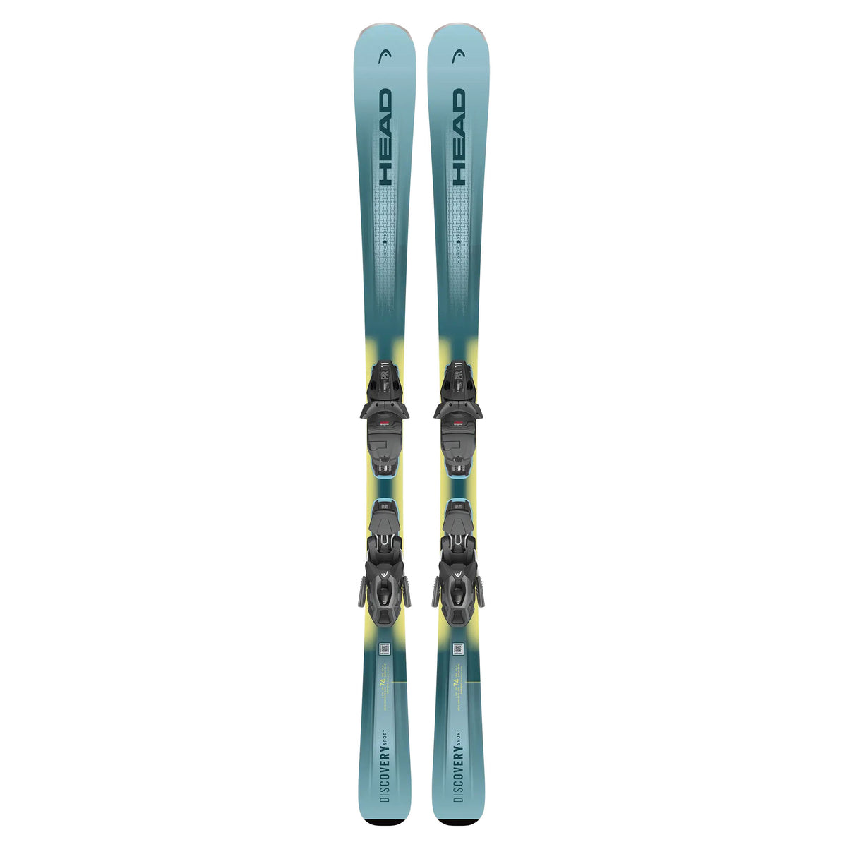 Discovery 74 Sport Ski + Protector 11 Bindings - Blue