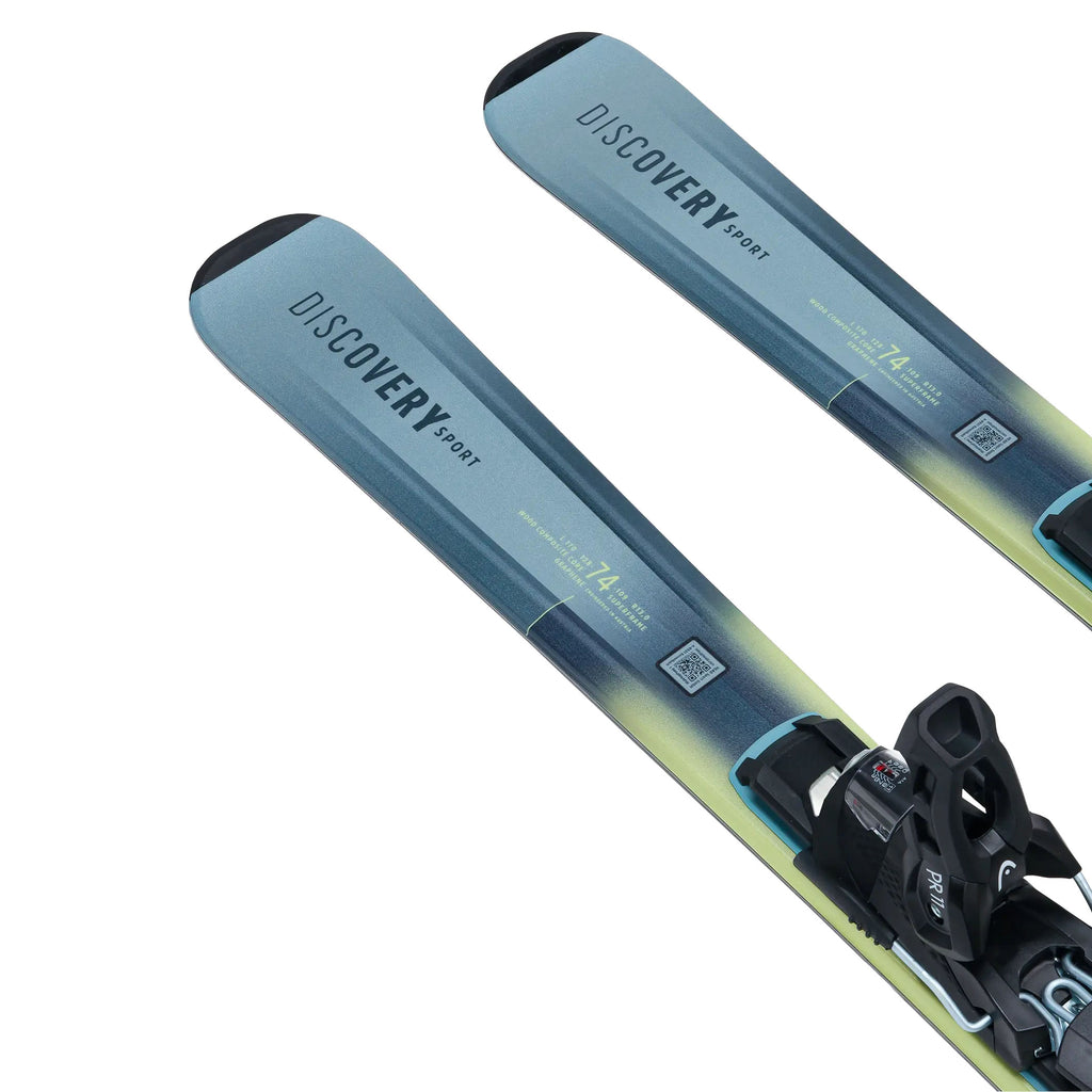 Discovery 74 Sport Ski + Protector 11 Bindings - Blue