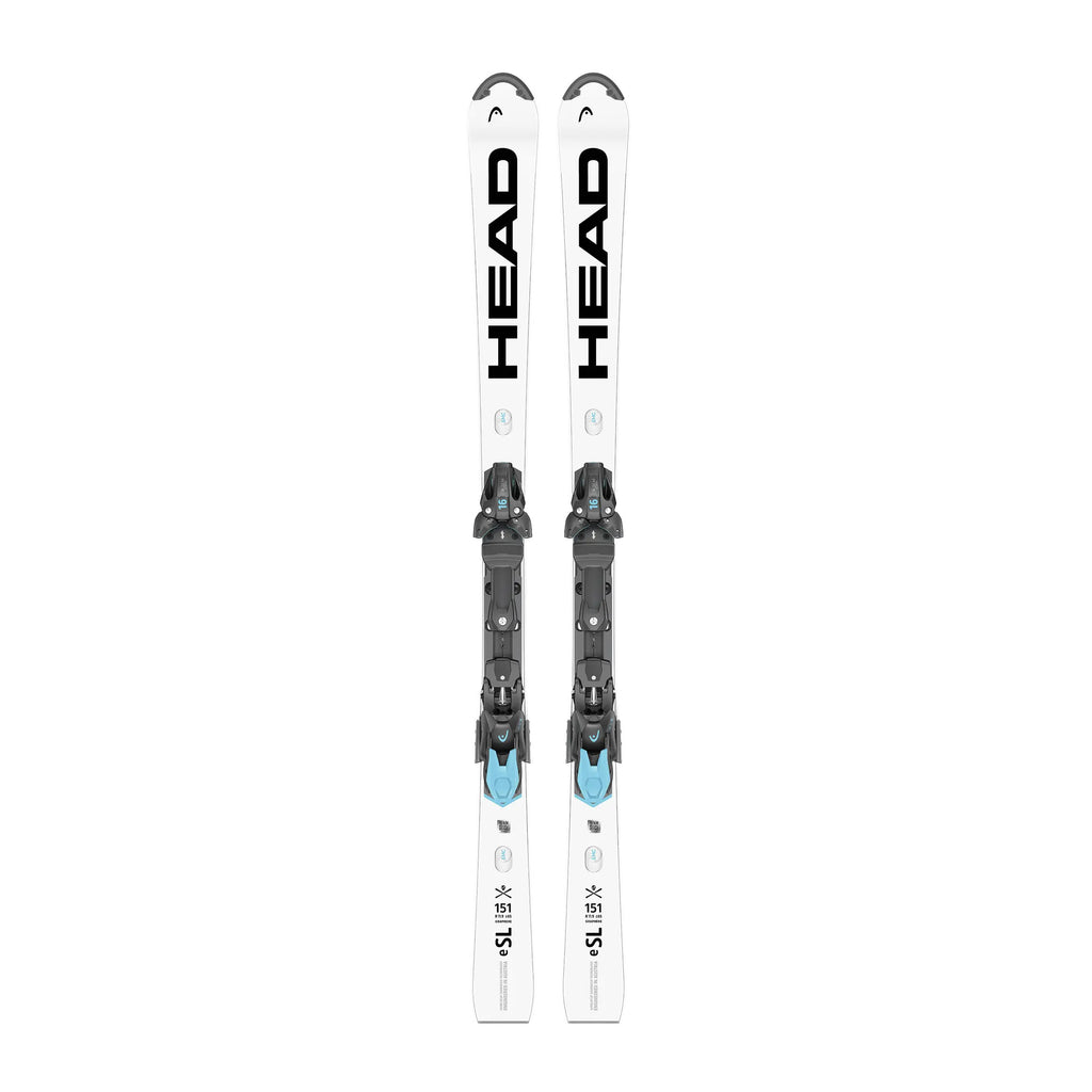 Unisex WCR e-SL Rebel Skis + Freeflex ST 16 Bindings - White